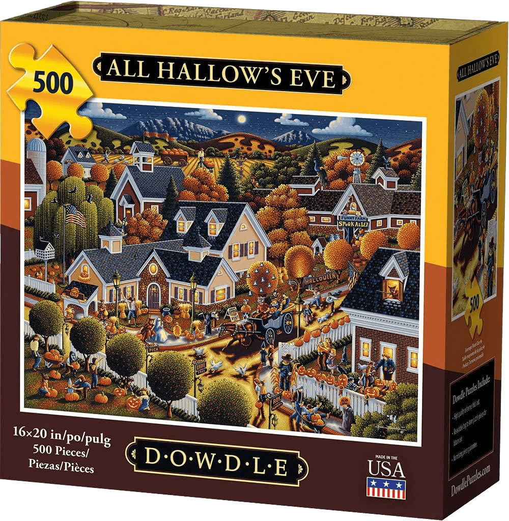 All Hallows Eve 500 Piece Jigsaw Puzzle | Dowdle Puzzles - Jigsaw Puzzles - The Puzzle Center