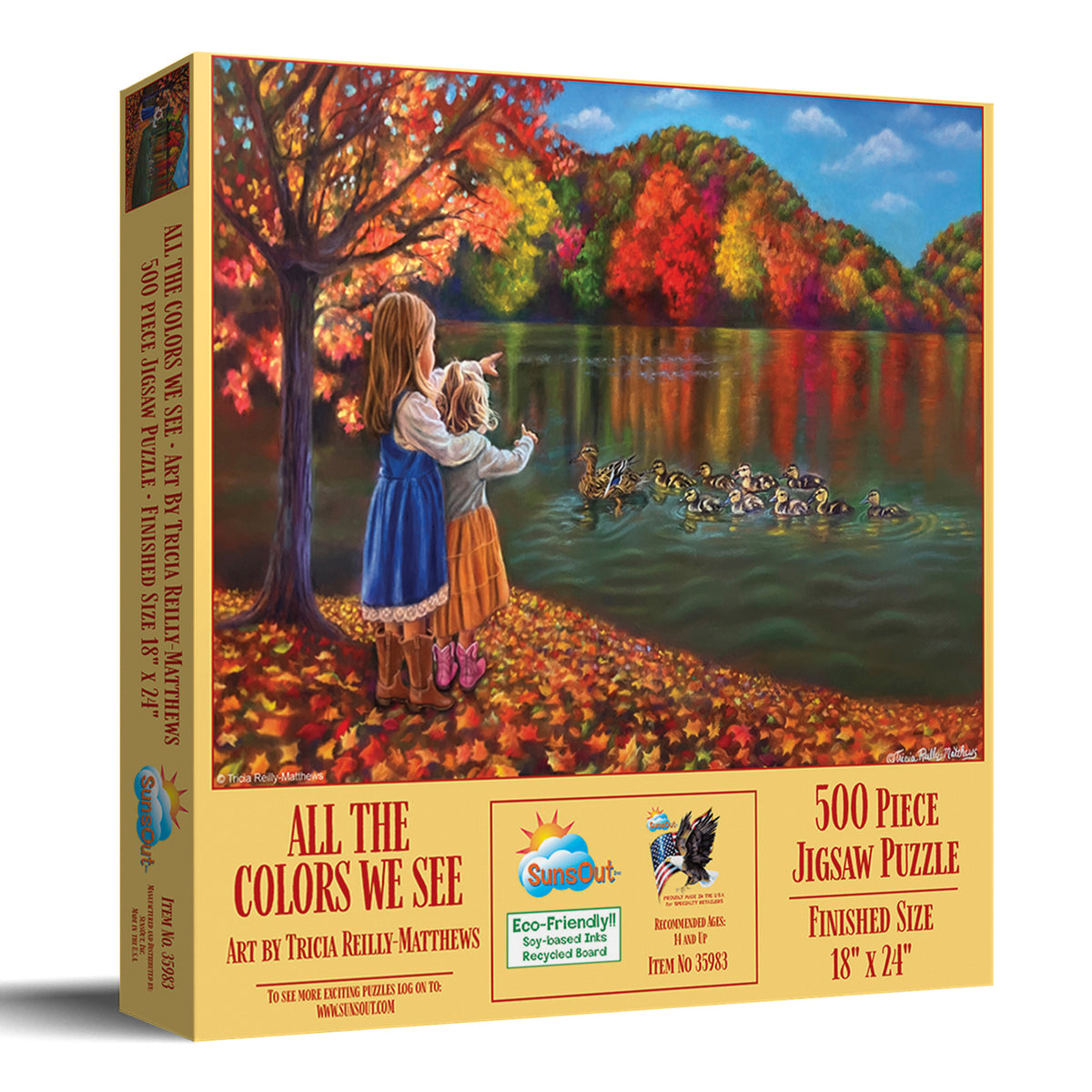 All The Colors We See 500 Piece Jigsaw Puzzle | SunsOut