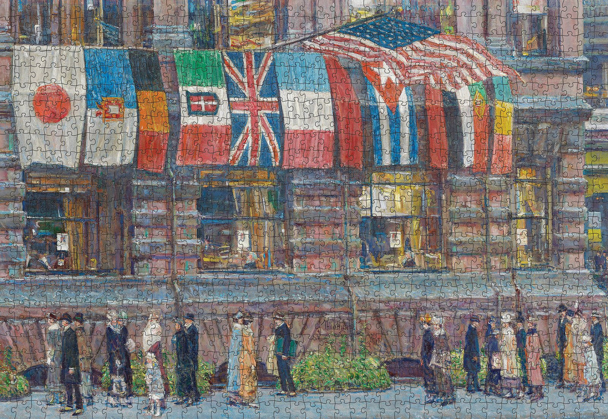 Allied Flags 1000 Piece Jigsaw Puzzle | Pomegranate - Jigsaw Puzzles - The Puzzle Center