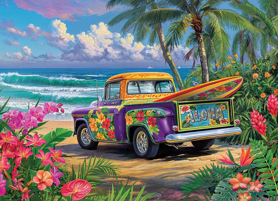 Aloha 1000 Piece Puzzle by Cobble Hill Puzzles - Cobble Hill Puzzles - Jigsaw Puzzles - The Puzzle Center