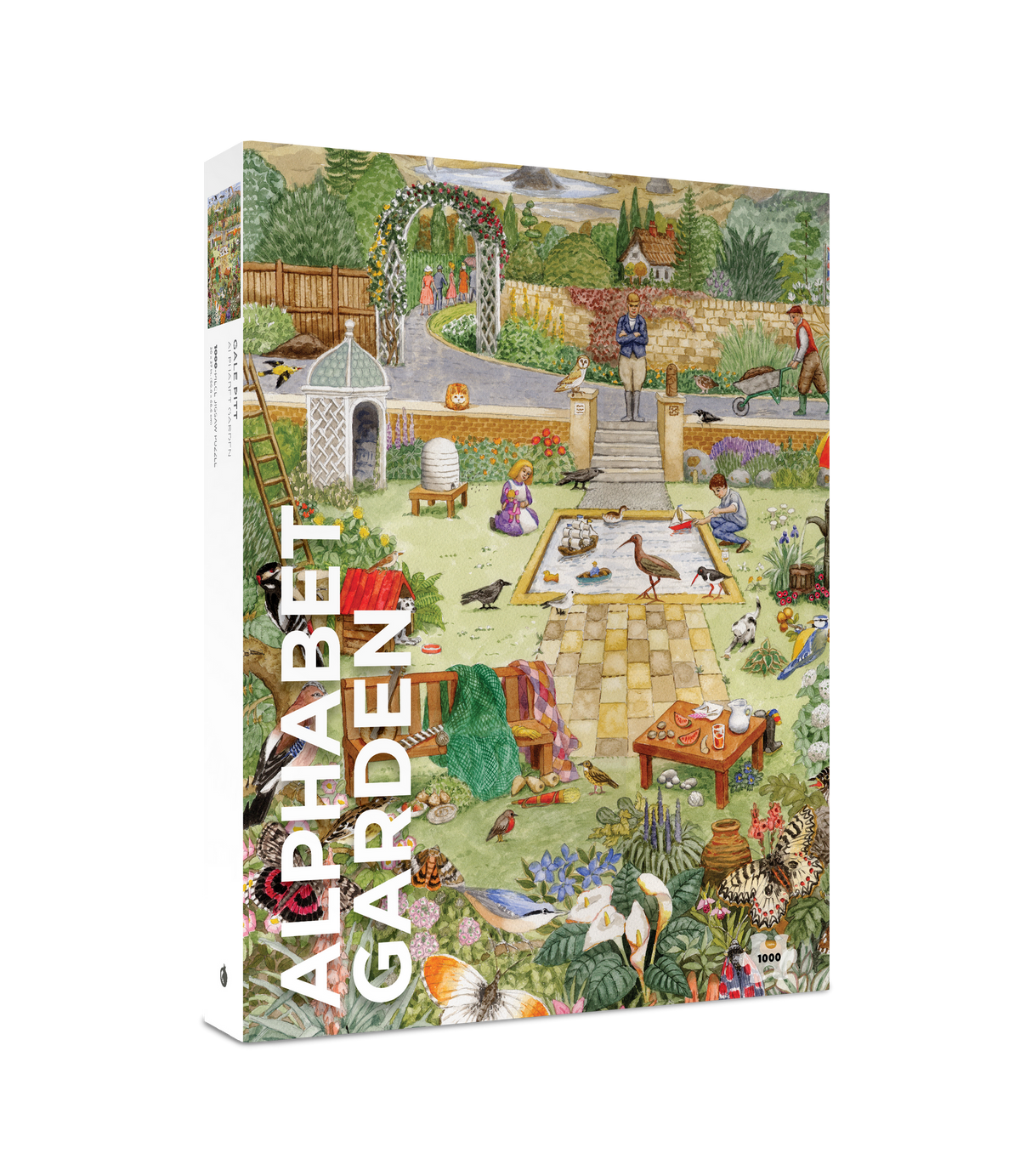 Alphabet Garden 1000 Piece Jigsaw Puzzle | Pomegranate - Jigsaw Puzzles - The Puzzle Center