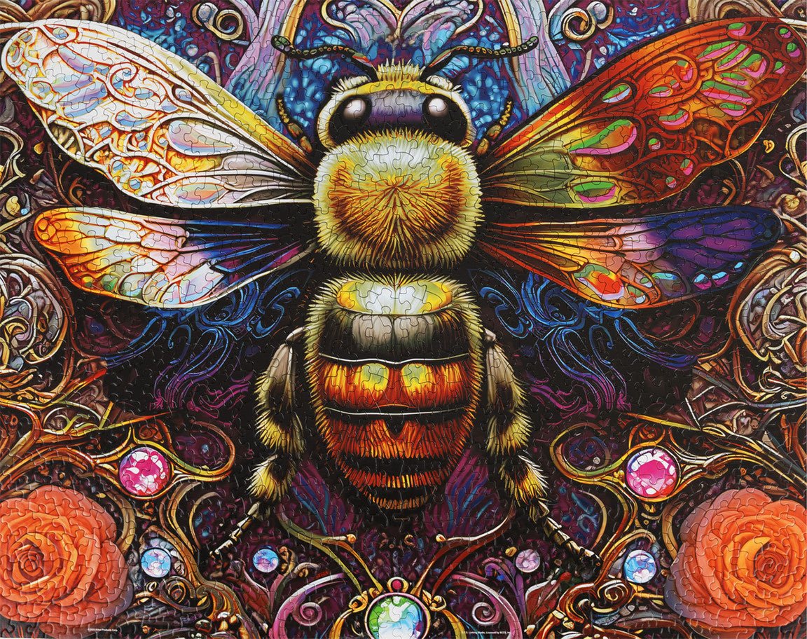 Amazing Bee 1000 Piece Jigsaw Puzzle | Springbok Puzzles - Springbok Puzzles - Jigsaw Puzzles - The Puzzle Center