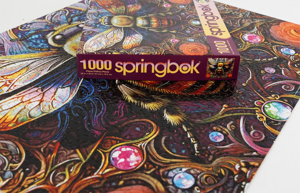 Amazing Bee 1000 Piece Jigsaw Puzzle | Springbok Puzzles - Springbok Puzzles - Jigsaw Puzzles - The Puzzle Center