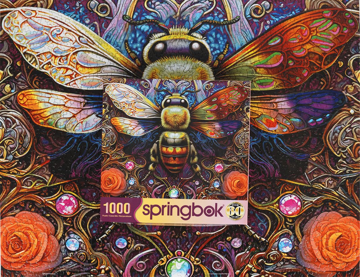 Amazing Bee 1000 Piece Jigsaw Puzzle | Springbok Puzzles - Springbok Puzzles - Jigsaw Puzzles - The Puzzle Center