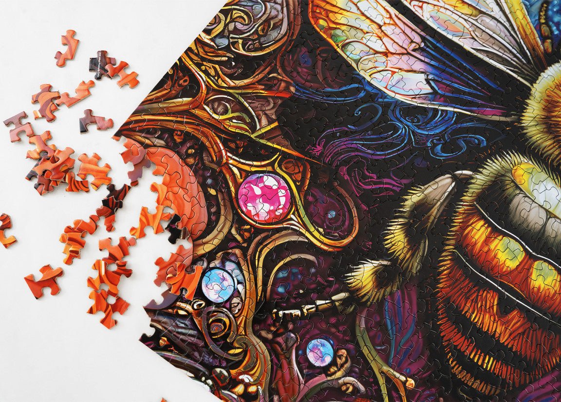 Amazing Bee 1000 Piece Jigsaw Puzzle | Springbok Puzzles - Springbok Puzzles - Jigsaw Puzzles - The Puzzle Center