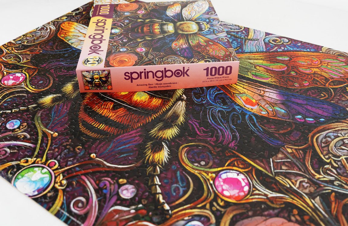 Amazing Bee 1000 Piece Jigsaw Puzzle | Springbok Puzzles - Springbok Puzzles - Jigsaw Puzzles - The Puzzle Center