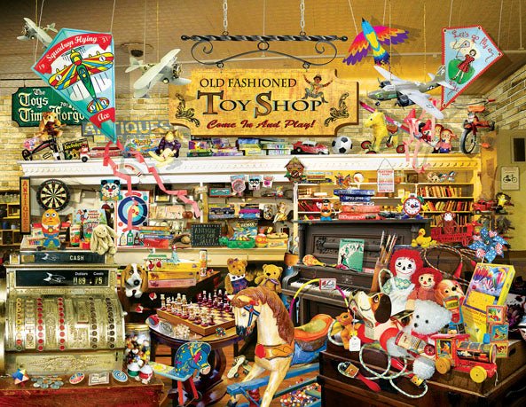 An Old Fasioned Toy Shop 1000 Piece Jigsaw Puzzle by SunsOut Puzzles - SunsOut - Jigsaw Puzzles - The Puzzle Center