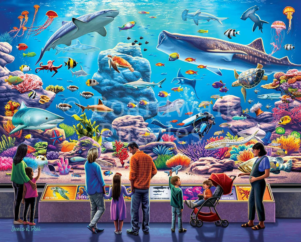 Aquarium 1000 Piece Jigsaw Puzzle | Boardwalk Puzzles - Jigsaw Puzzles - The Puzzle Center