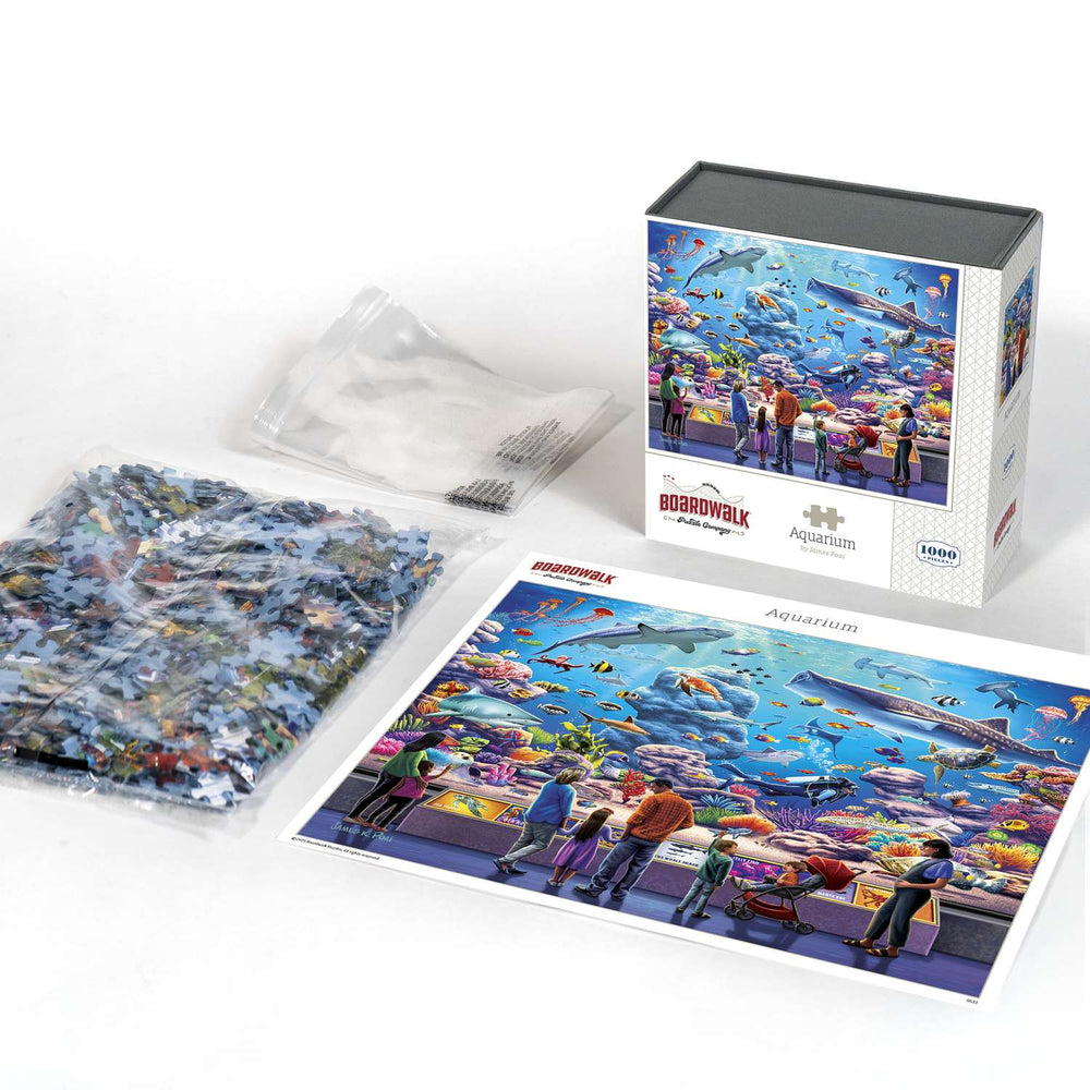 Aquarium 1000 Piece Jigsaw Puzzle | Boardwalk Puzzles - Jigsaw Puzzles - The Puzzle Center