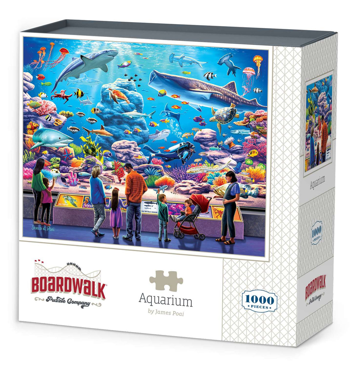Aquarium 1000 Piece Jigsaw Puzzle | Boardwalk Puzzles - Jigsaw Puzzles - The Puzzle Center