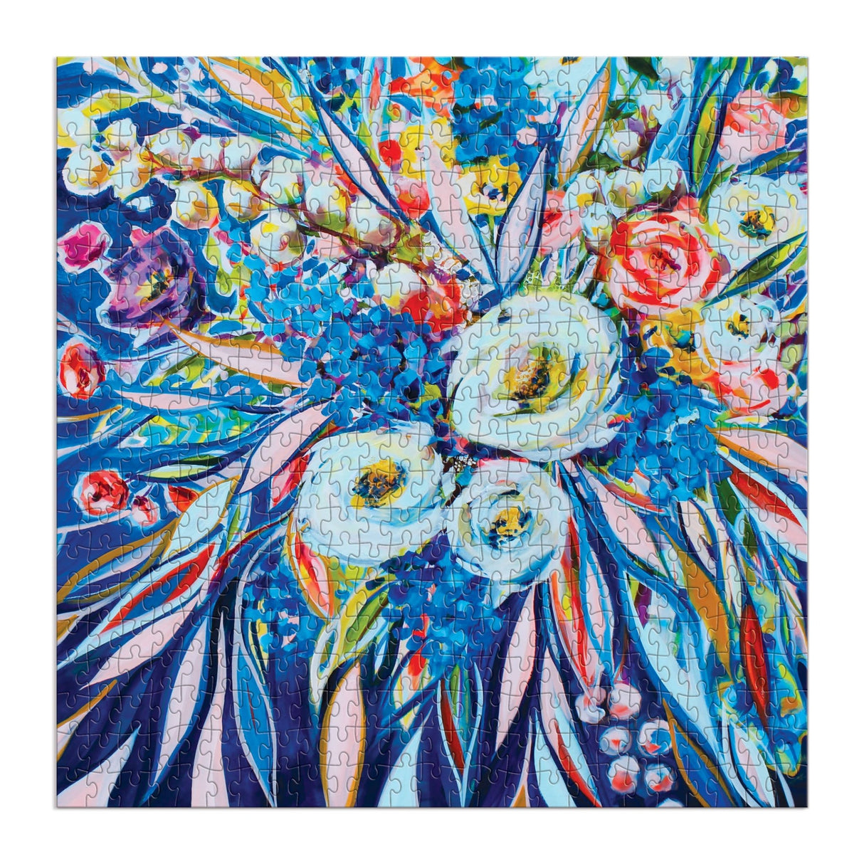 Artful Blooms 500 Piece Puzzle by Galison - Galison - Jigsaw Puzzles - The Puzzle Center -