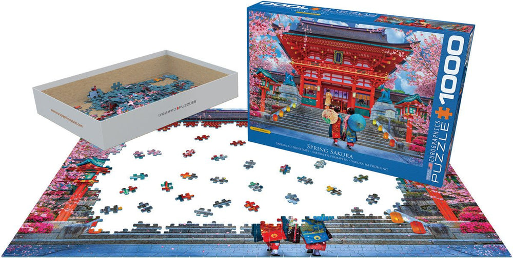 Asia House 1000 Piece Jigsaw Puzzle by Eurographics - Eurographics - Jigsaw Puzzles - The Puzzle Center