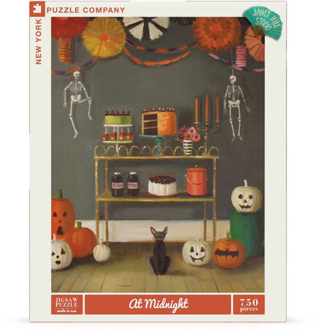 At Midnight 750 Piece Jigsaw Puzzle | New York Puzzle Company - Jigsaw Puzzles - The Puzzle Center
