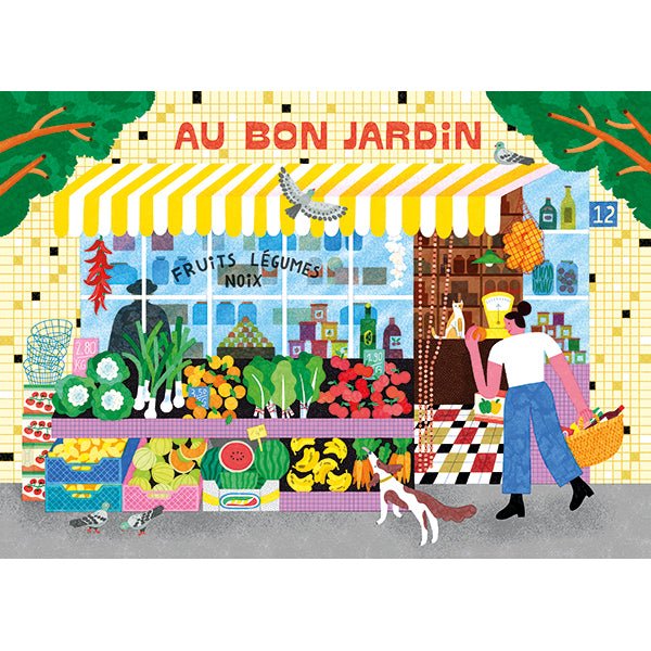At the market 1000 Piece Jigsaw Puzzle | Holiyay - Jigsaw Puzzles - The Puzzle Center