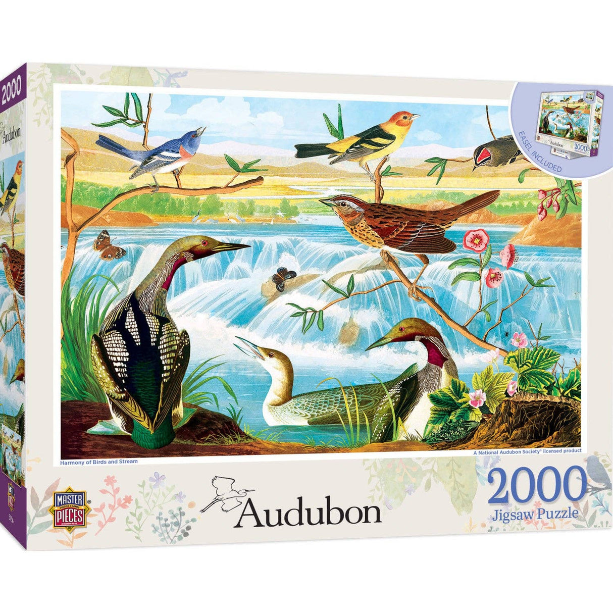 Audubon 2000 Piece Jigsaw Puzzle - Signature Collection | Masterpieces - Masterpieces Puzzles - Jigsaw Puzzles - The Puzzle Center
