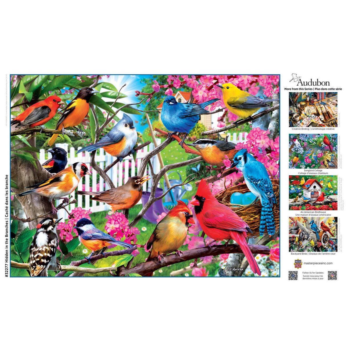Audubon - Hidden in the Branches 300 Piece Puzzle by Masterpieces Puzzles - Masterpieces Puzzles - Jigsaw Puzzles - The Puzzle Center