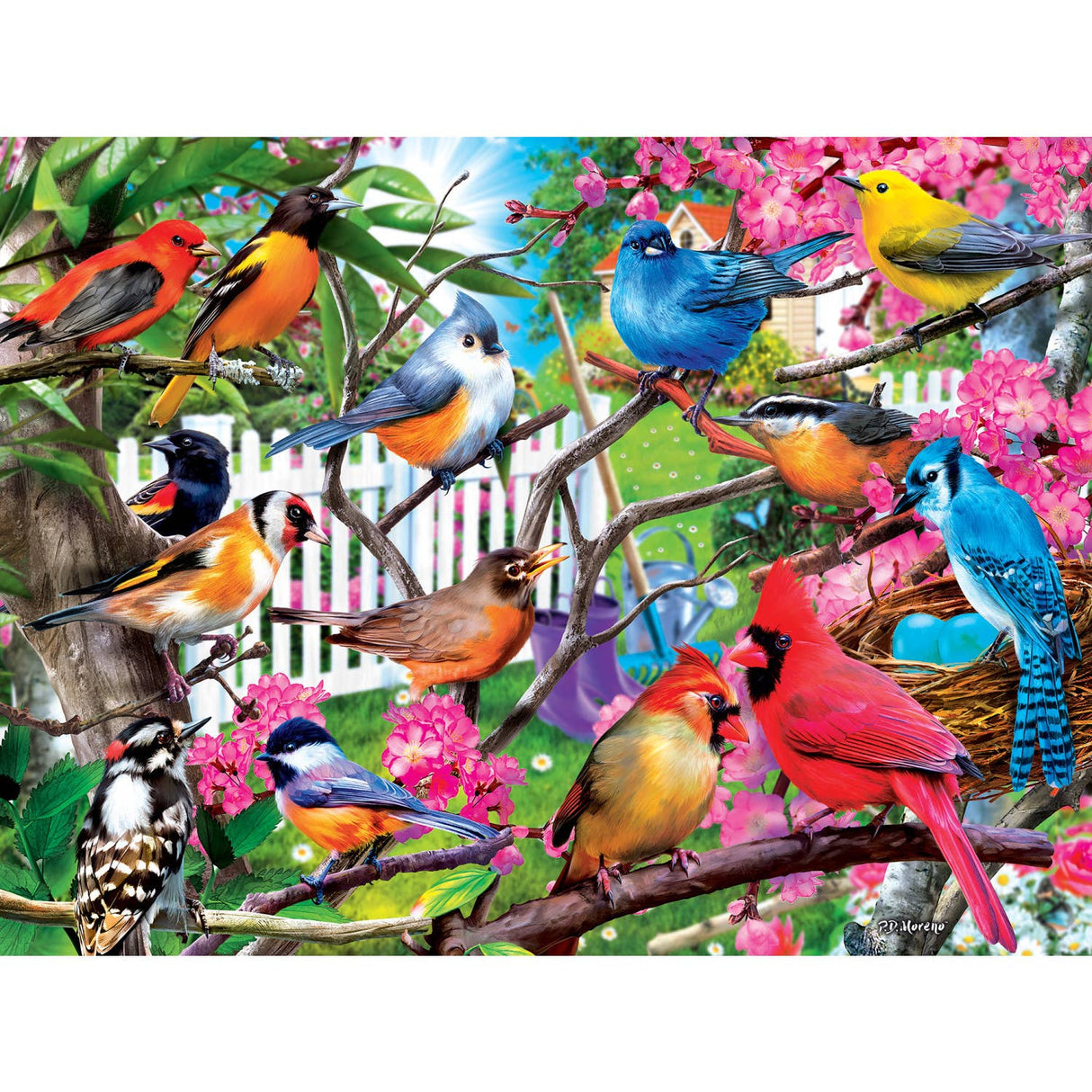 Audubon - Hidden in the Branches 300 Piece Puzzle by Masterpieces Puzzles - Masterpieces Puzzles - Jigsaw Puzzles - The Puzzle Center