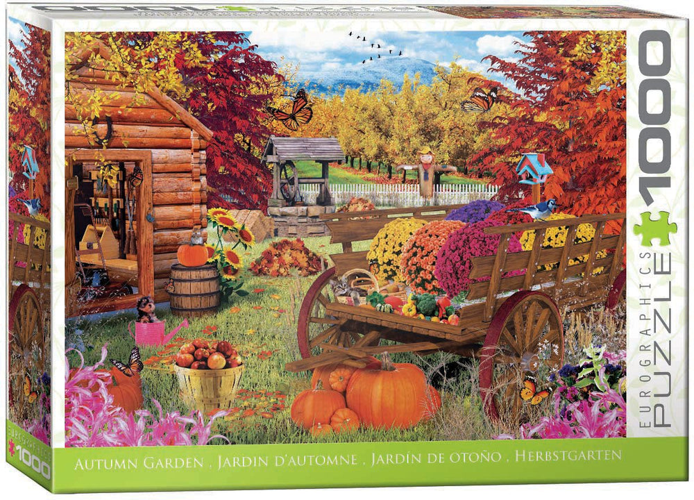 Autumn Garden 1000 Piece Jigsaw Puzzle by Eurographics - Eurographics - Jigsaw Puzzles - The Puzzle Center -