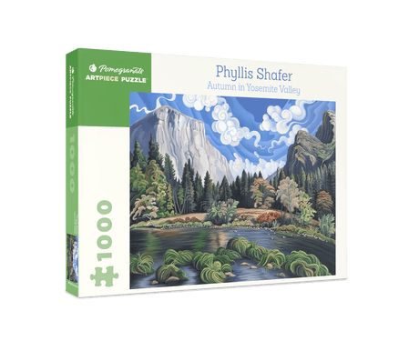 Autumn in Yosemite Valley 1000 - Piece Jigsaw Puzzle by Pomegranate - Phyllis Shafer Art - Pomegranate - Jigsaw Puzzles - The Puzzle Center -