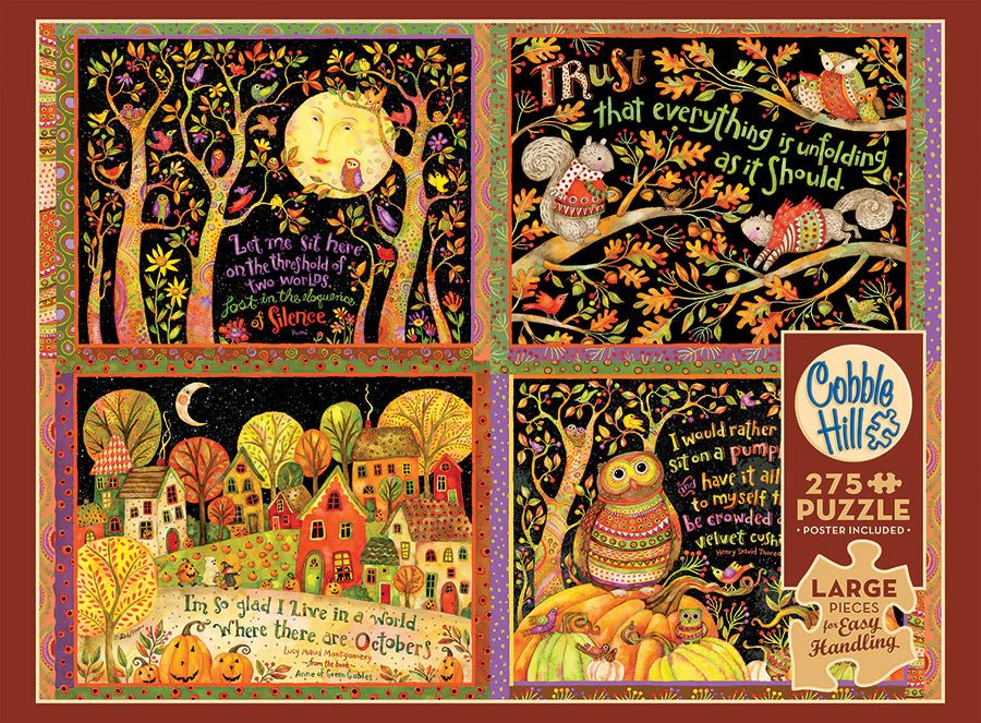 Autumn Reflections 275 Piece Puzzle by Cobble Hill Puzzles - Cobble Hill Puzzles - Jigsaw Puzzles - The Puzzle Center