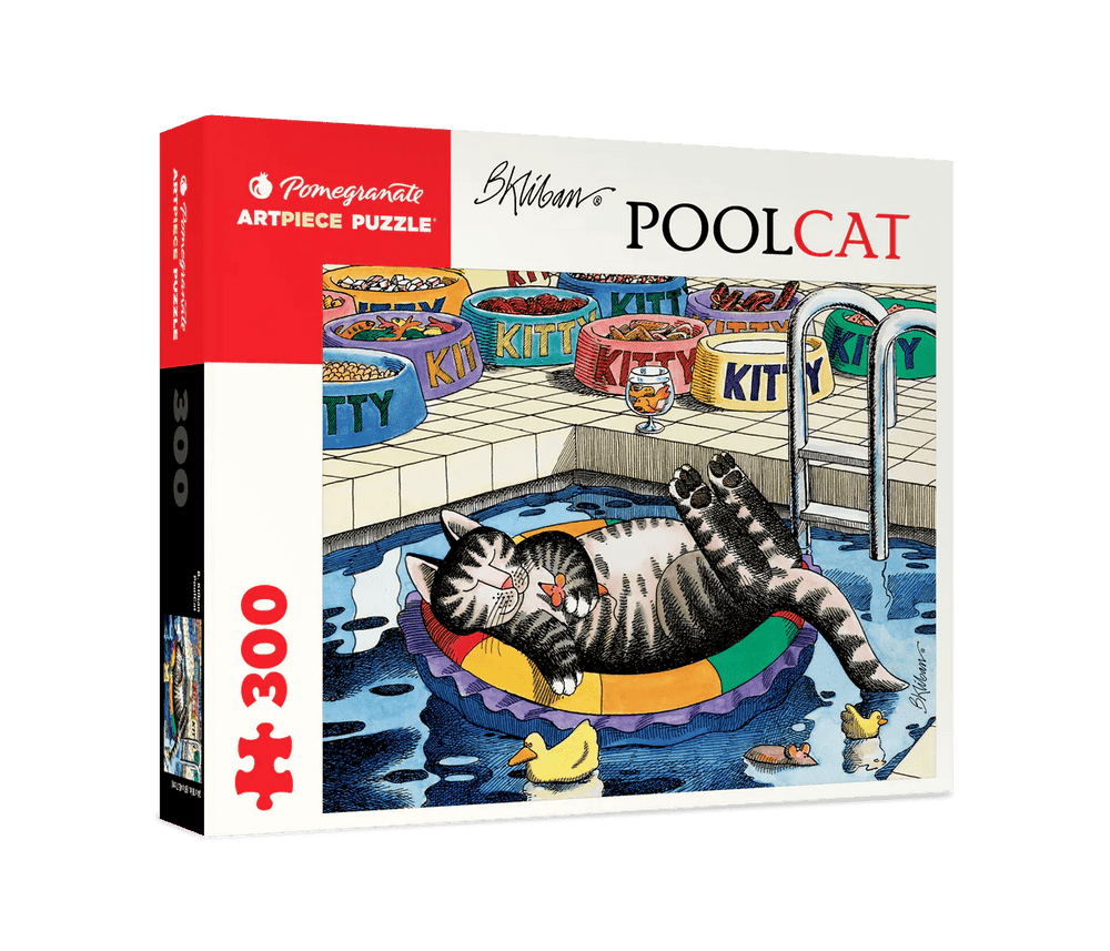 B. Kliban: PoolCat 300 - piece Jigsaw Puzzle by Pomegranate - Pomegranate - Jigsaw Puzzles - The Puzzle Center -