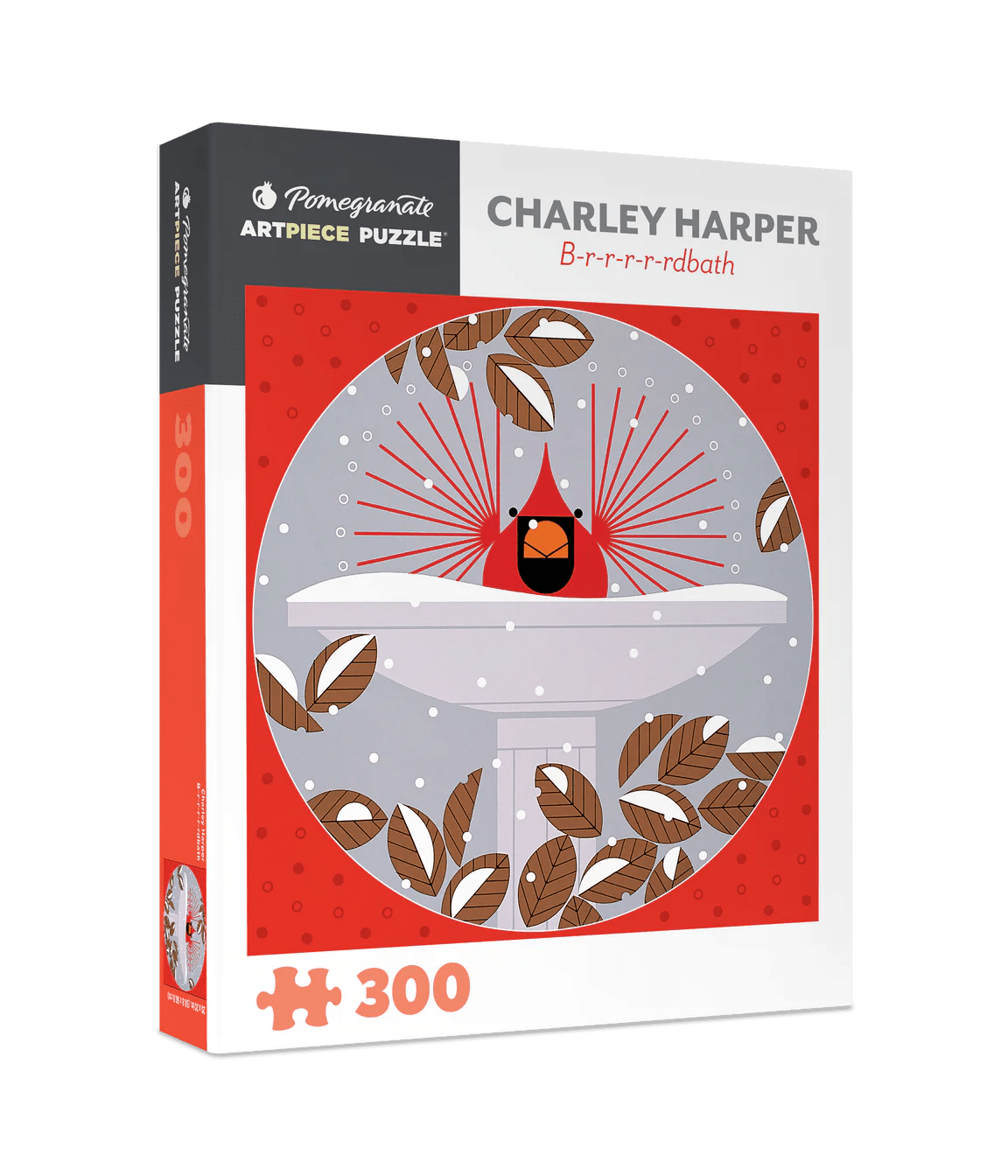 B - r - r - r - r - rdbath 300 - Piece Jigsaw Puzzle by Pomegranate - Charley Harper Art - Pomegranate - Jigsaw Puzzles - The Puzzle Center -