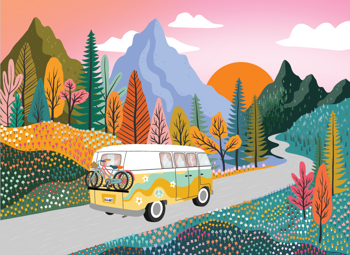 Road Trip 250 Piece Jigsaw Puzzle | Villager Puzzles