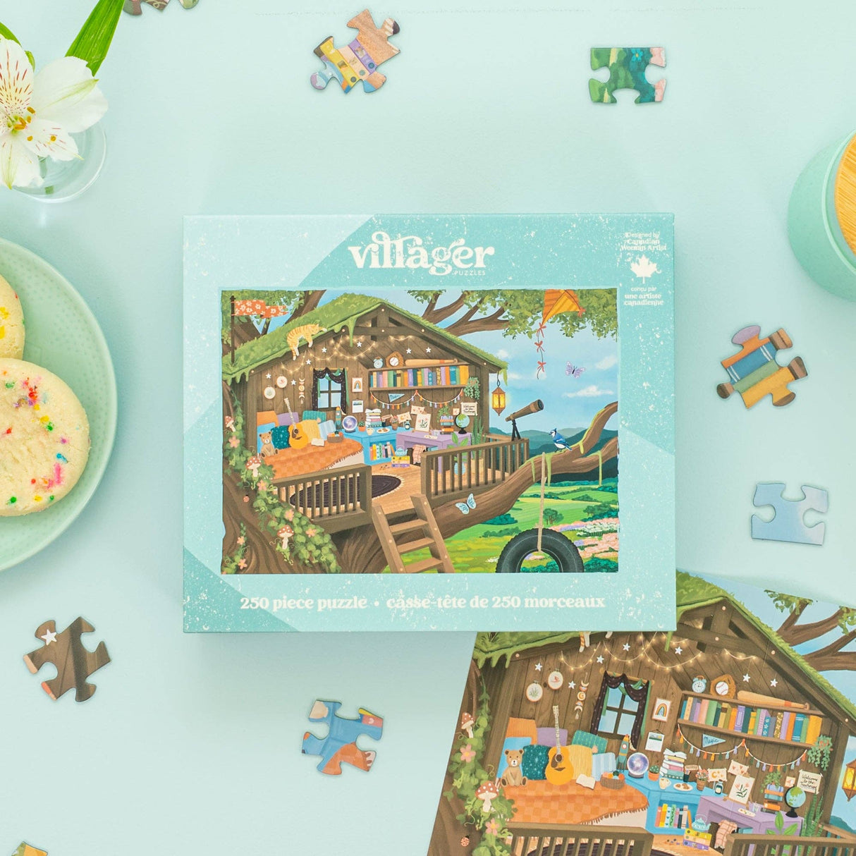 Treetop Hideout 250 Piece Jigsaw Puzzle | Villager Puzzles