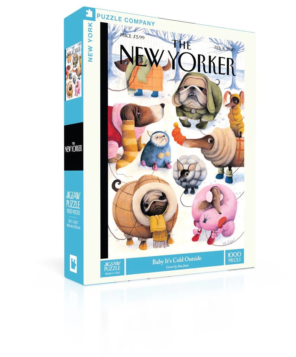 Baby It's Cold Outside 1000 Piece Jigsaw Puzzle | New York Puzzle Company - Jigsaw Puzzles - The Puzzle Center