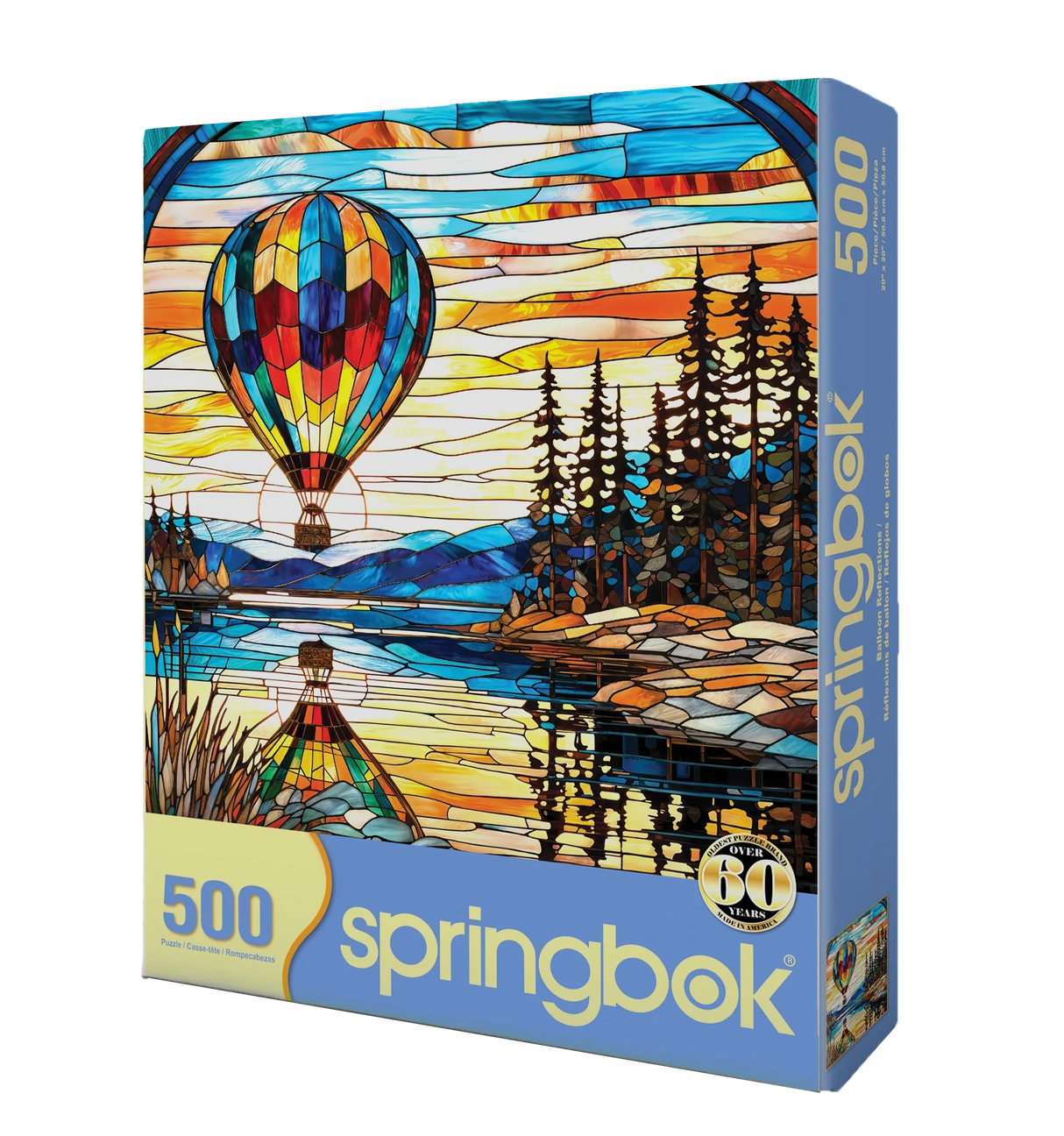 Balloon Reflections 500 Piece Jigsaw Puzzle | Springbok Puzzles