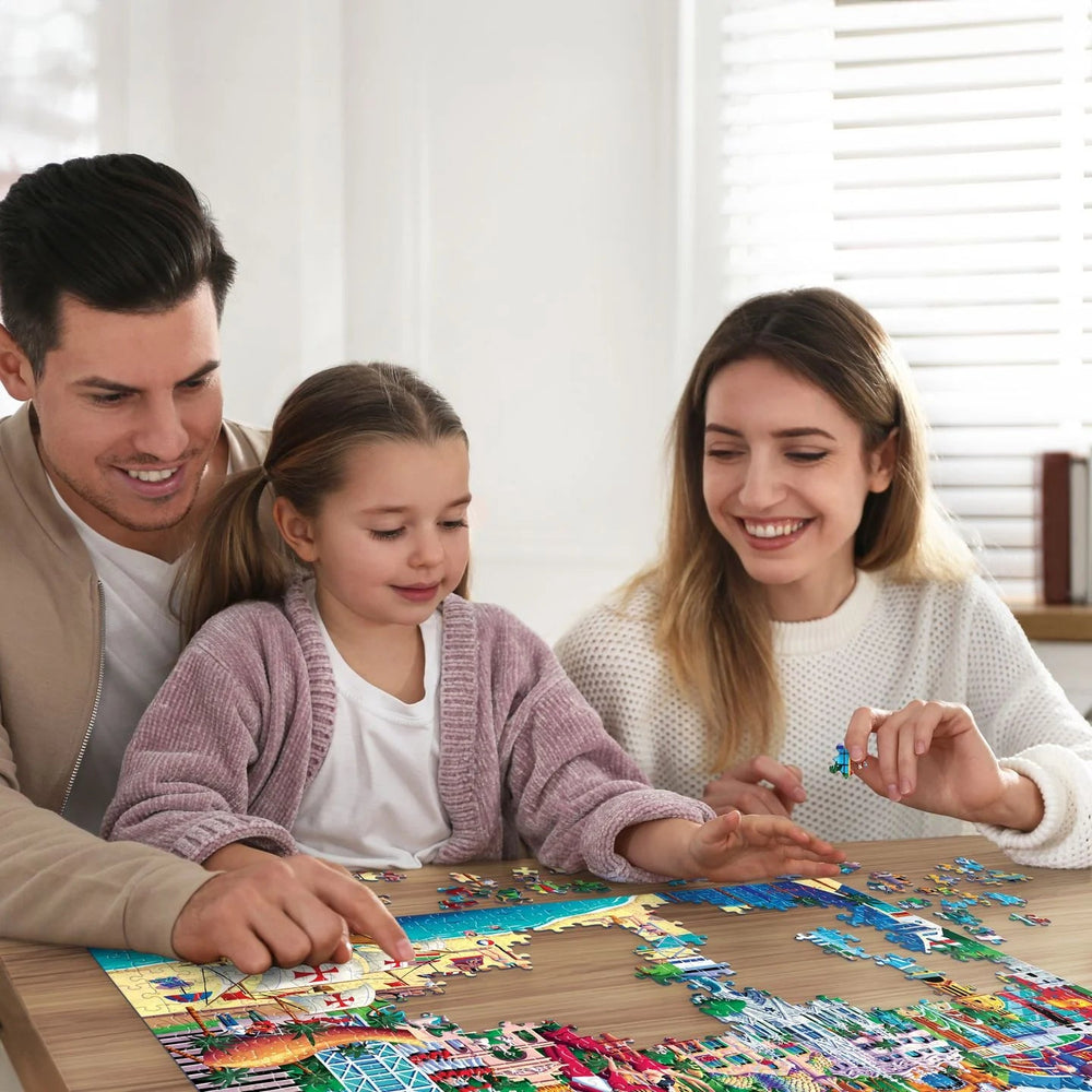 Barcelona 1000 Piece Jigsaw Puzzle by Boardwalk Puzzle Company - Boardwalk - Jigsaw Puzzles - The Puzzle Center