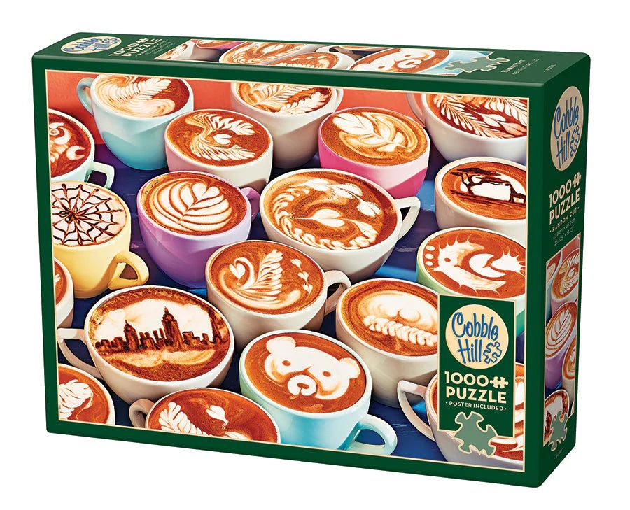 BaristArt 1000 Piece Jigsaw Puzzle | Cobble Hill - Jigsaw Puzzles - The Puzzle Center