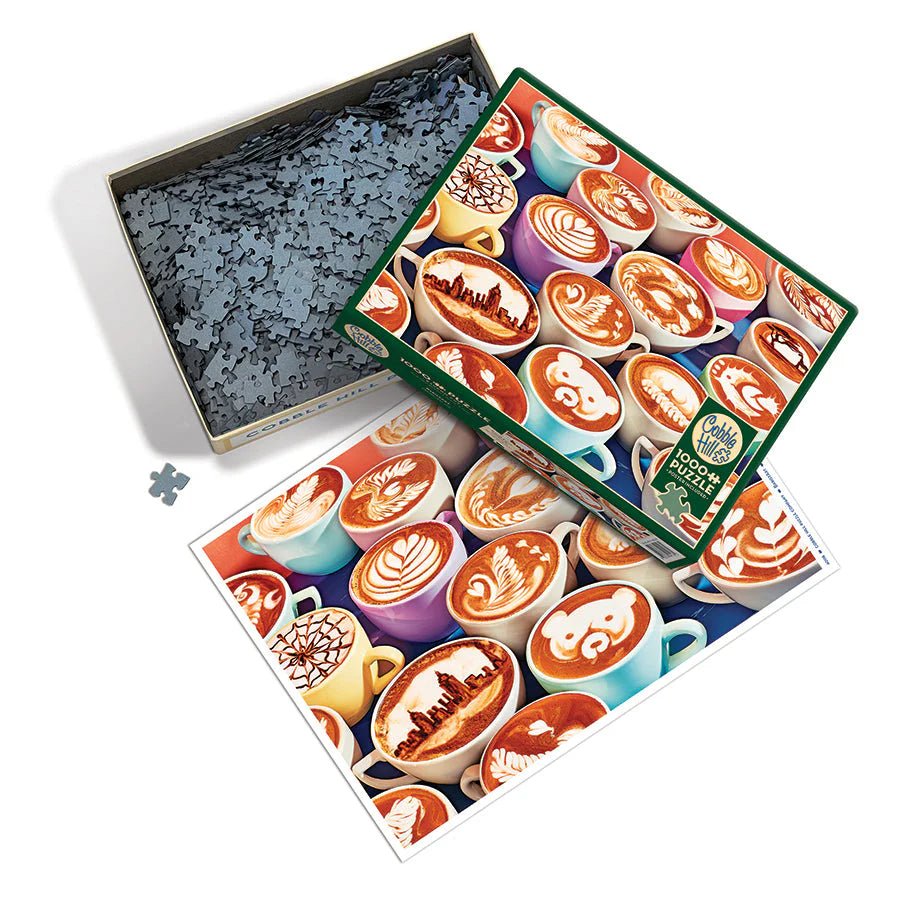 BaristArt 1000 Piece Jigsaw Puzzle | Cobble Hill - Jigsaw Puzzles - The Puzzle Center