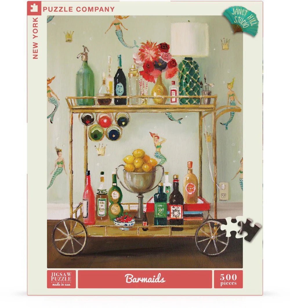 Barmaids 500 Piece Jigsaw Puzzle by New York Puzzle Company - New York Puzzle Company - Jigsaw Puzzles - The Puzzle Center