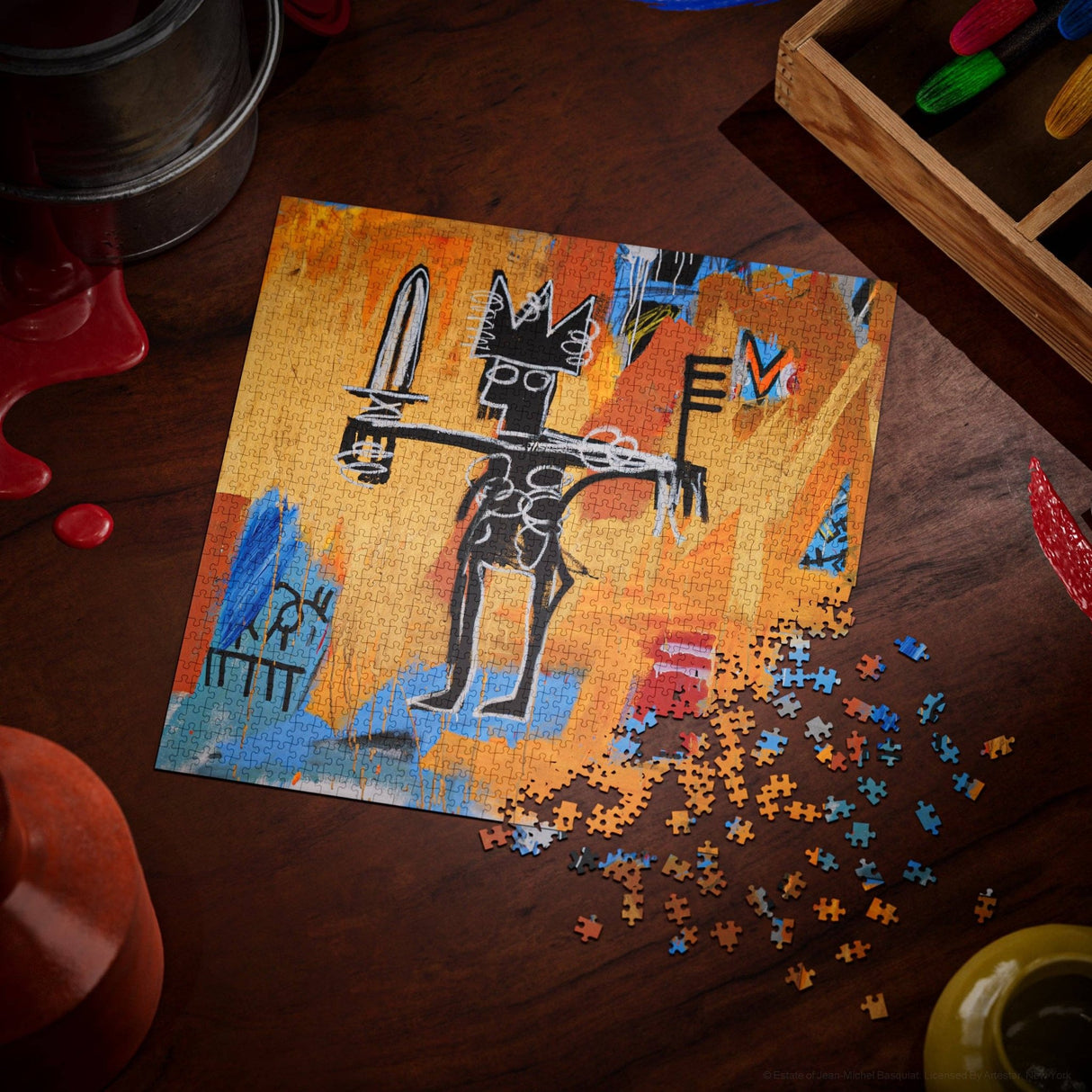 Basquiat 1000 Piece Jigsaw Puzzle | Theory11 - Jigsaw Puzzles - The Puzzle Center