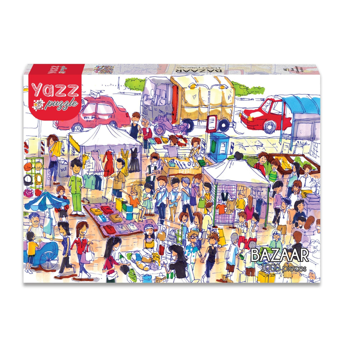 Bazaar 1000 Piece Jigsaw Puzzle | Yazz - Jigsaw Puzzles - The Puzzle Center