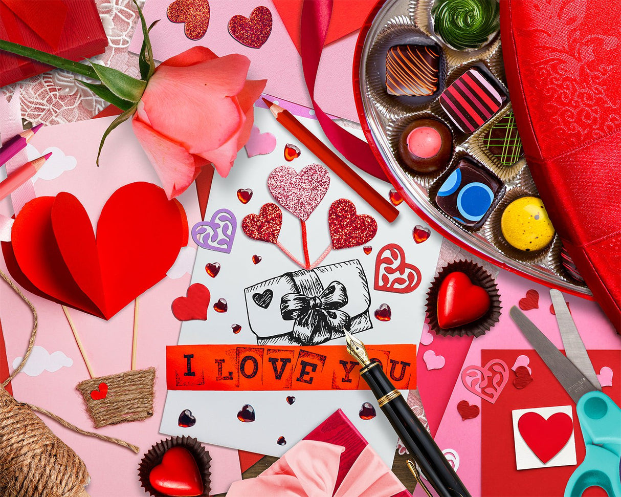 Be My Valentine 500 Piece Jigsaw Puzzle | Springbok Puzzles - Springbok Puzzles - Jigsaw Puzzles - The Puzzle Center