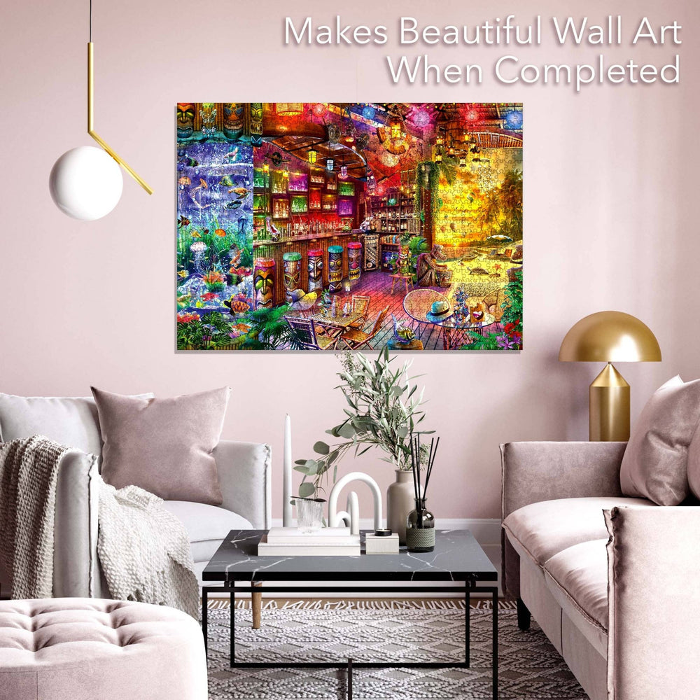 Beach Shack 1000 Piece Jigsaw Puzzle by Brain Tree Games - Brain Tree Games LLC - Jigsaw Puzzles - The Puzzle Center -