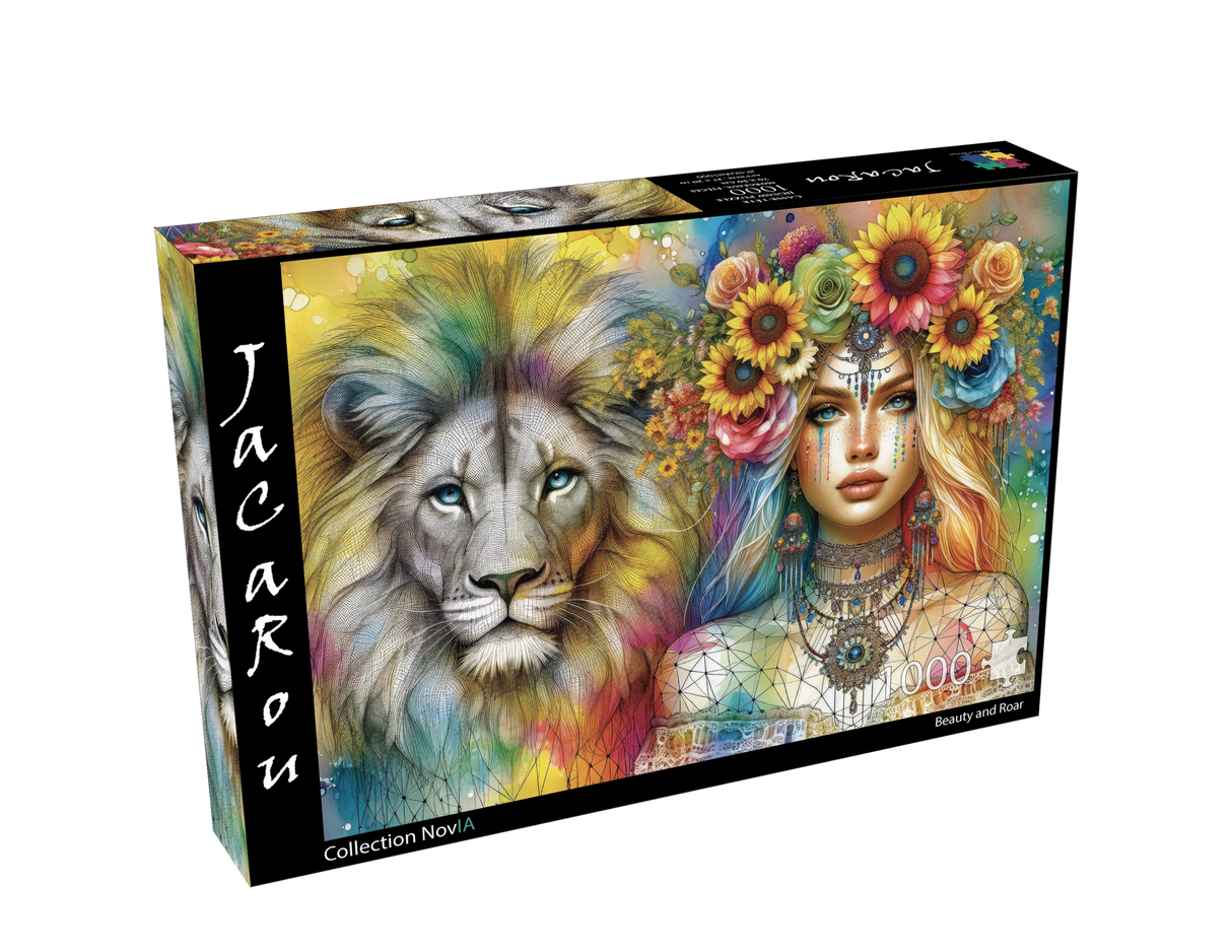 Beauty And Roar 1000 Piece Jigsaw Puzzle | JaCaRou Puzzles - Jigsaw Puzzles - The Puzzle Center