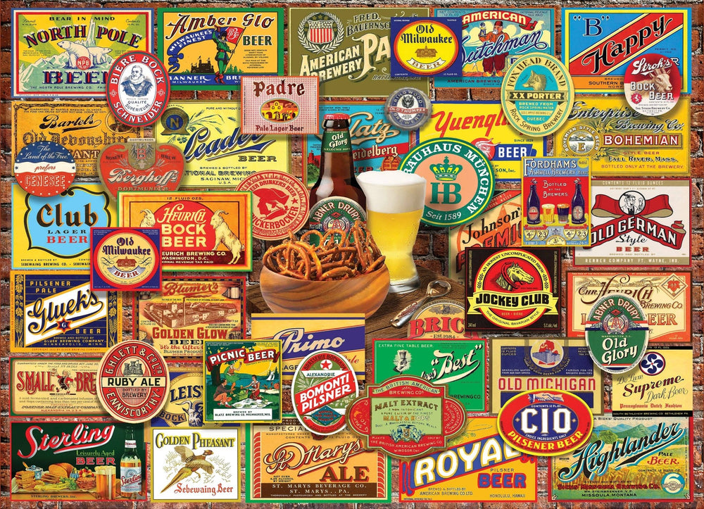 Beer Fest 1000 - Piece Jigsaw Puzzle by Willow Creek Press - Willow Creek Press & Gifts - Jigsaw Puzzles - The Puzzle Center -