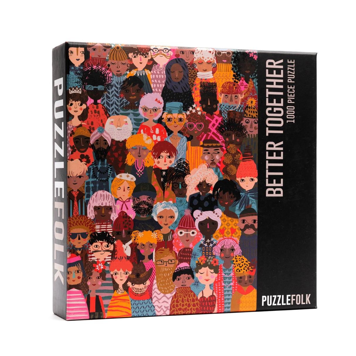 Better Together 1000 Piece Puzzle by Puzzlefolk | Celebrate Unity & Diversity - Puzzlefolk - Jigsaw Puzzles - The Puzzle Center -