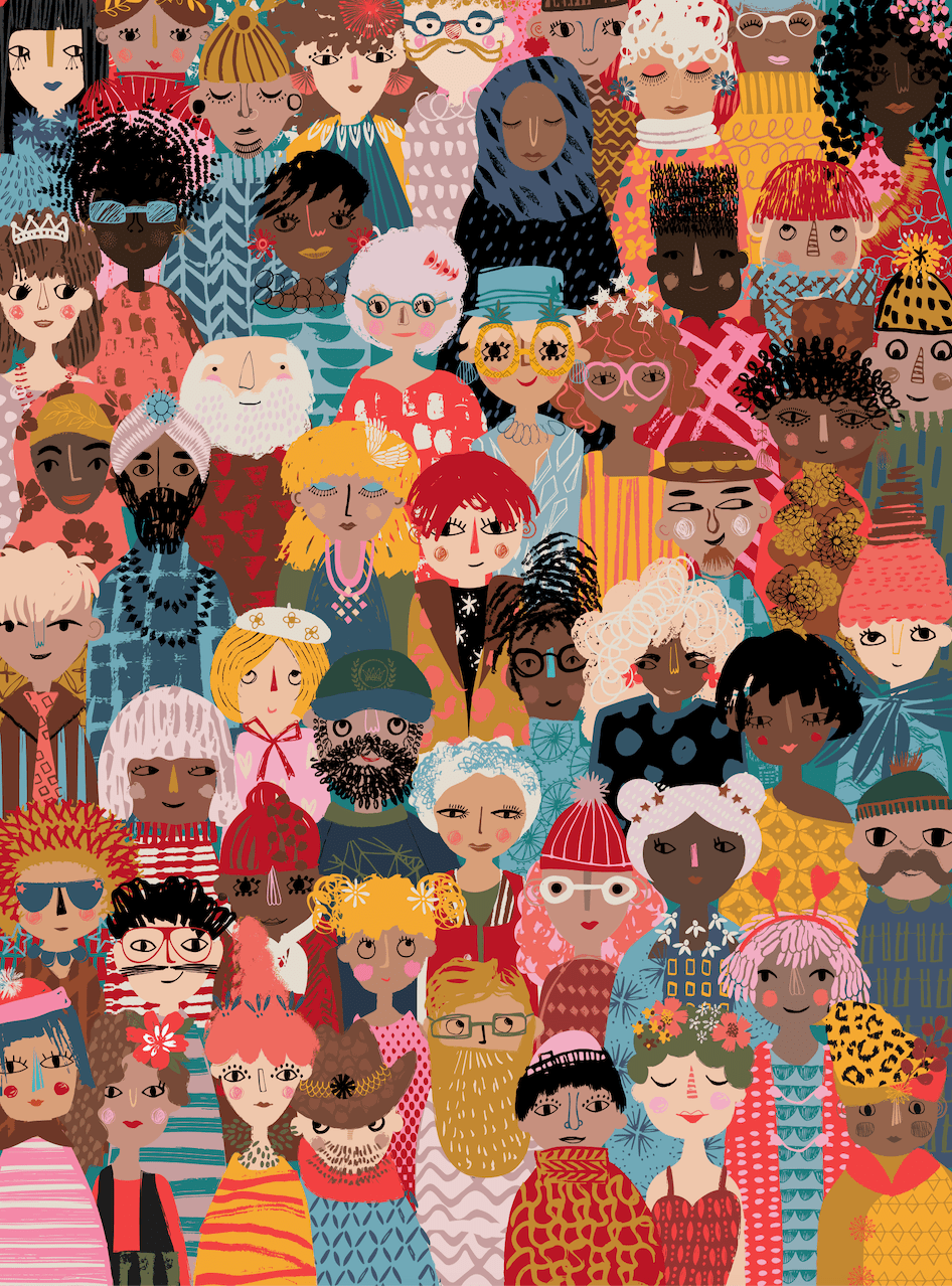 Better Together 1000 Piece Puzzle by Puzzlefolk | Celebrate Unity & Diversity - Puzzlefolk - Jigsaw Puzzles - The Puzzle Center -