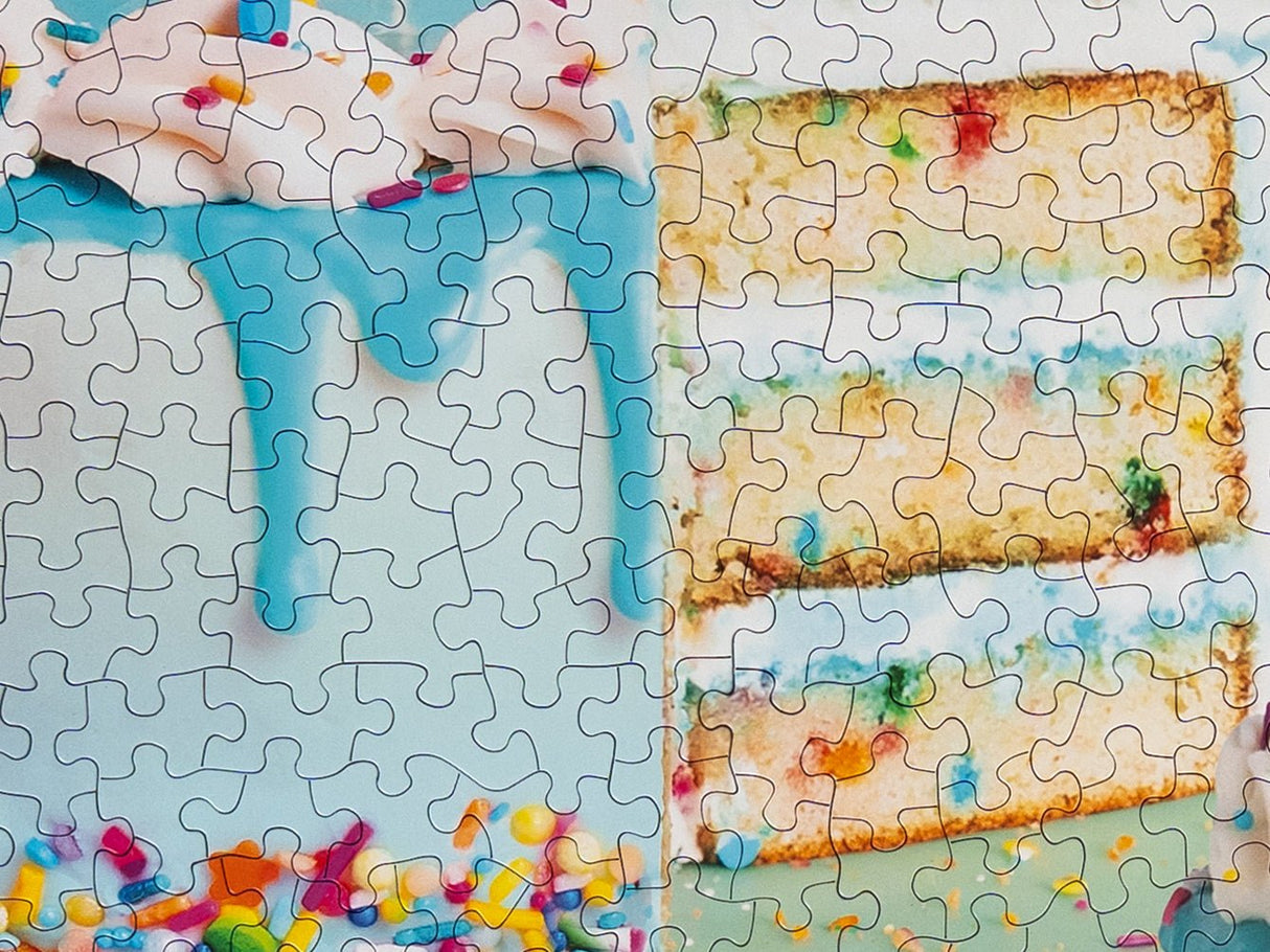 Birthday Cake 500 Piece Jigsaw Puzzle - Limited Release | Springbok Puzzles - Springbok Puzzles - Jigsaw Puzzles - The Puzzle Center