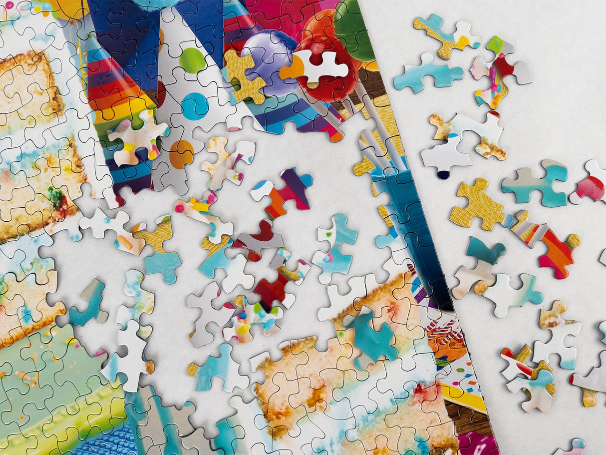 Birthday Cake 500 Piece Jigsaw Puzzle - Limited Release | Springbok Puzzles - Springbok Puzzles - Jigsaw Puzzles - The Puzzle Center