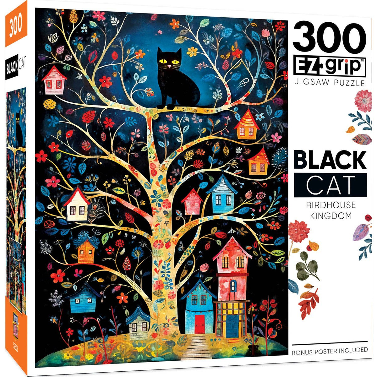 Black Cat Jigsaw Puzzle – 300 Pieces – The Puzzle Center