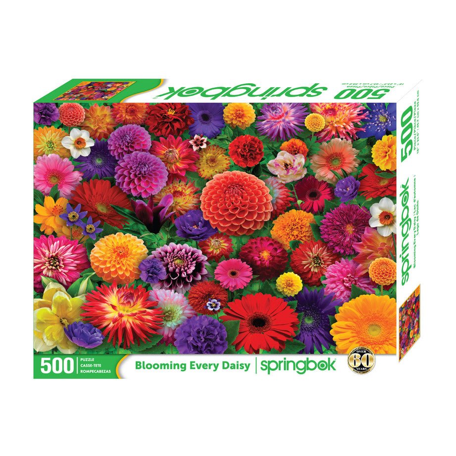 Blooming Every Daisy 500 Piece Jigsaw Puzzle by Springbok Puzzles - Springbok Puzzles - Jigsaw Puzzles - The Puzzle Center