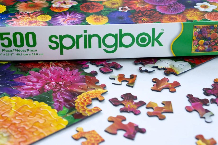 Blooming Every Daisy 500 Piece Jigsaw Puzzle by Springbok Puzzles - Springbok Puzzles - Jigsaw Puzzles - The Puzzle Center