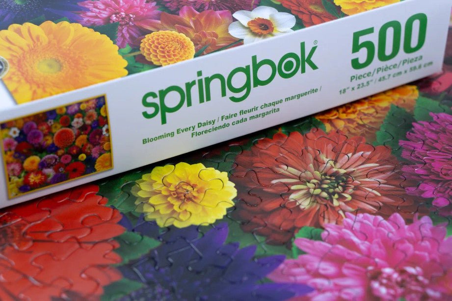 Blooming Every Daisy 500 Piece Jigsaw Puzzle by Springbok Puzzles - Springbok Puzzles - Jigsaw Puzzles - The Puzzle Center