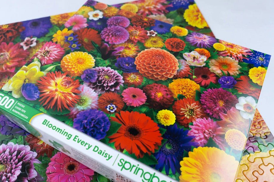 Blooming Every Daisy 500 Piece Jigsaw Puzzle by Springbok Puzzles - Springbok Puzzles - Jigsaw Puzzles - The Puzzle Center