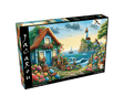 Blue House Bay 1000 Piece Jigsaw Puzzle | JaCaRou Puzzles - Jigsaw Puzzles - The Puzzle Center